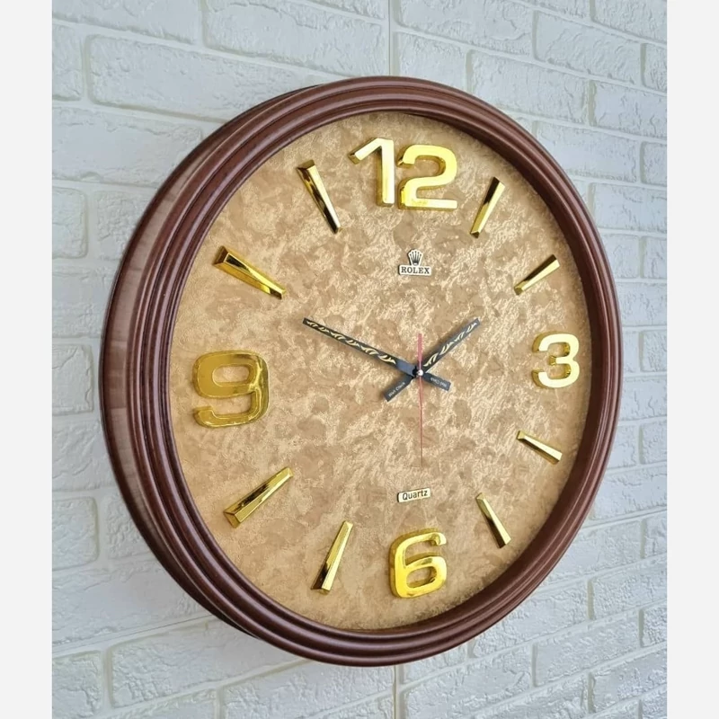 ساعت دیواری بزرگ قطر 60 سانتی متر آرام گرد