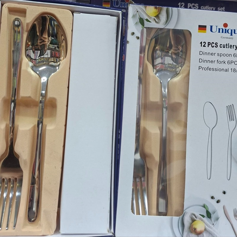 ست قاشق و چنگال 6 نفره یونیک