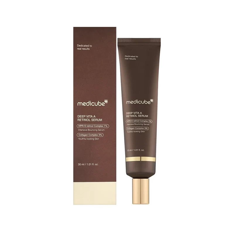 سرم ضد چروک رتینول مدی کیوب  Deep Vita A Retinol Serum