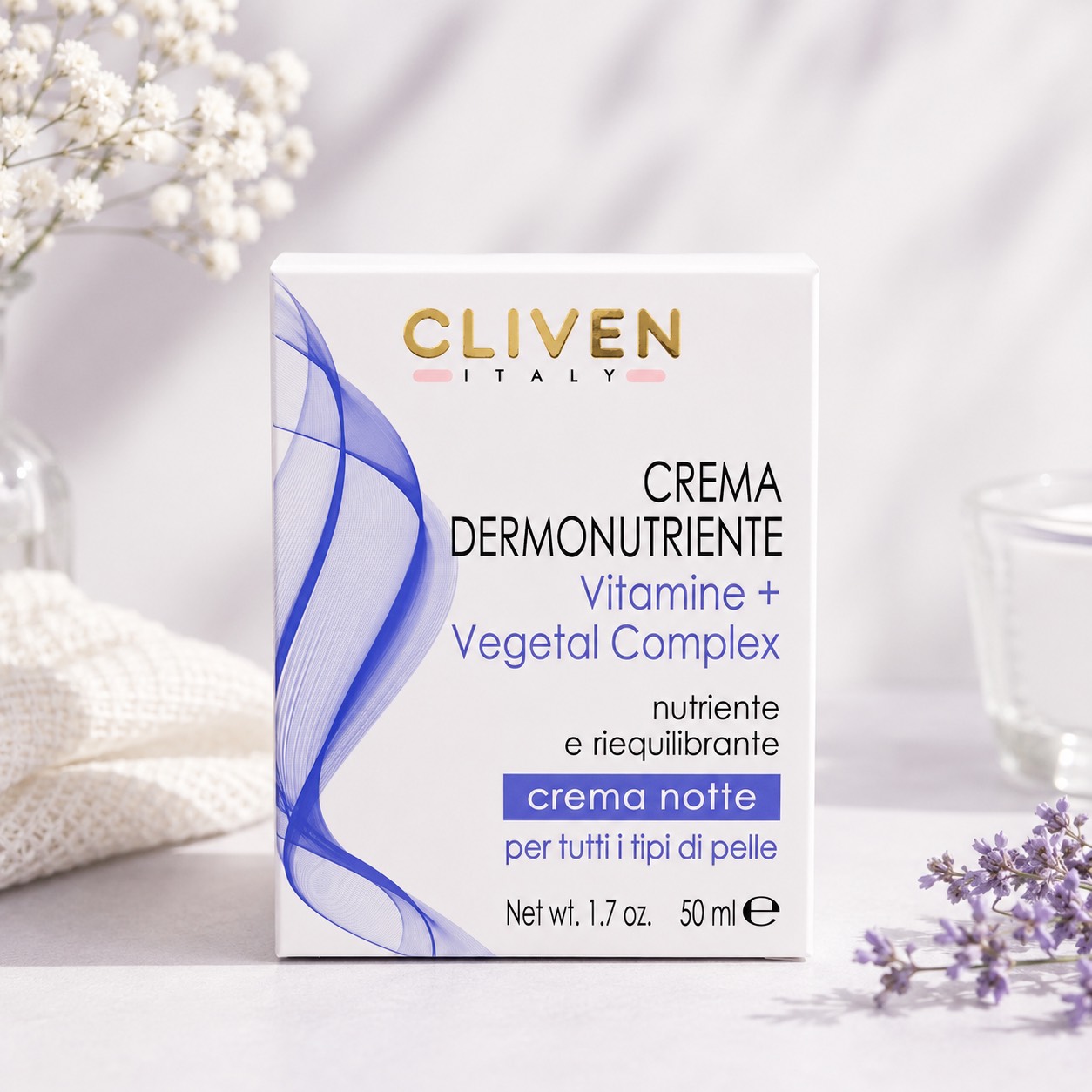 کرم شب مغذی و بازسازیکننده کلیون Cliven Night Cream