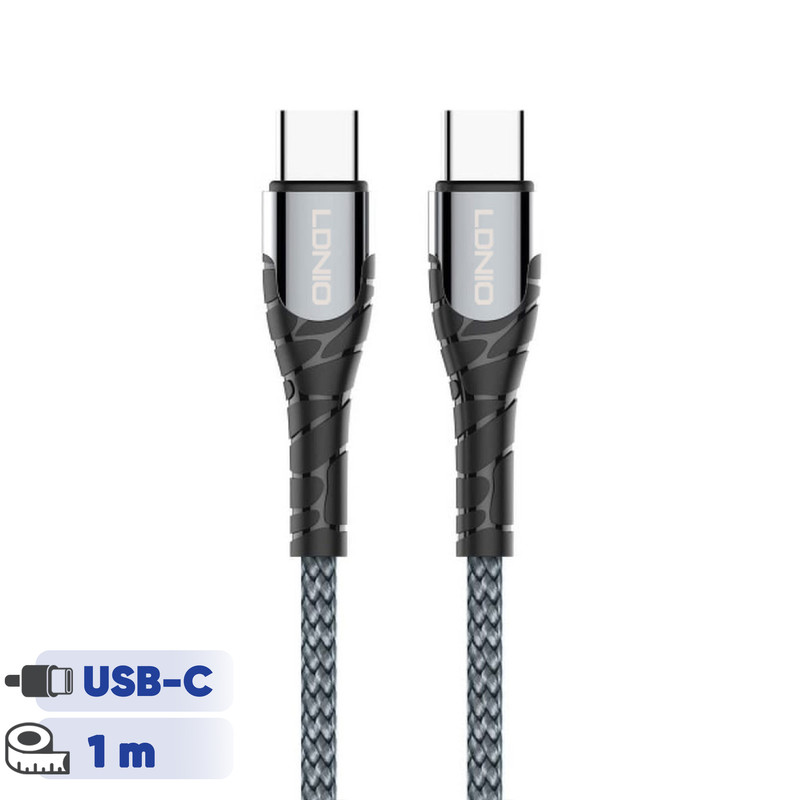 کابل USB-C الدینیو مدل LC101 طول 1 متر
