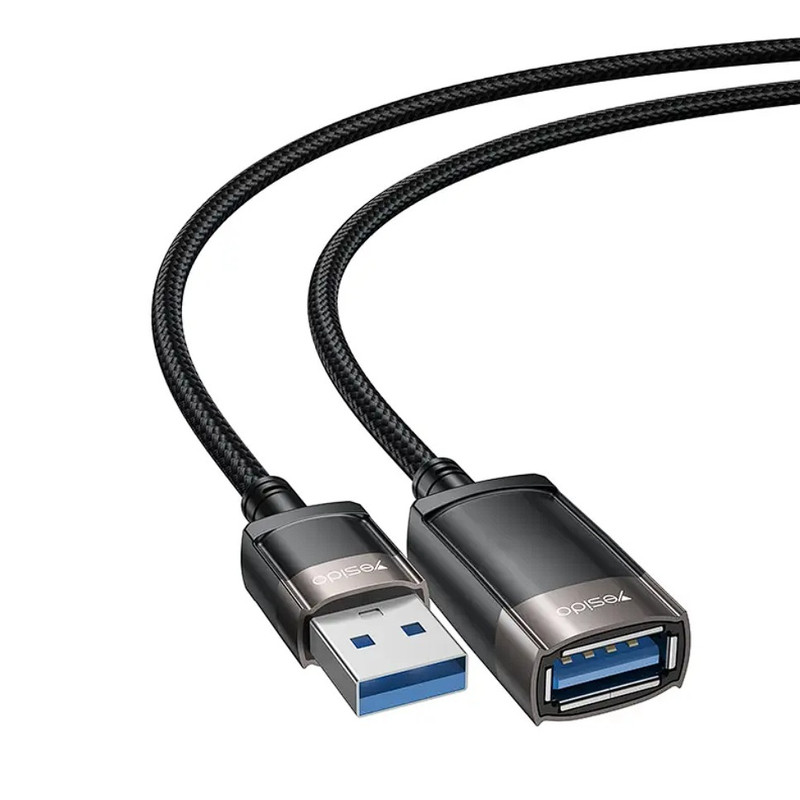 کابل افزایش طول USB یسیدو مدل GS26 طول 1.5 متر