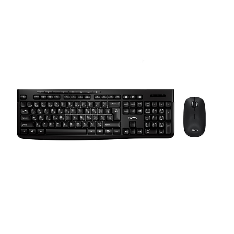 ماوس و کیبورد بی سیم تسکو مدل TKM 7027W