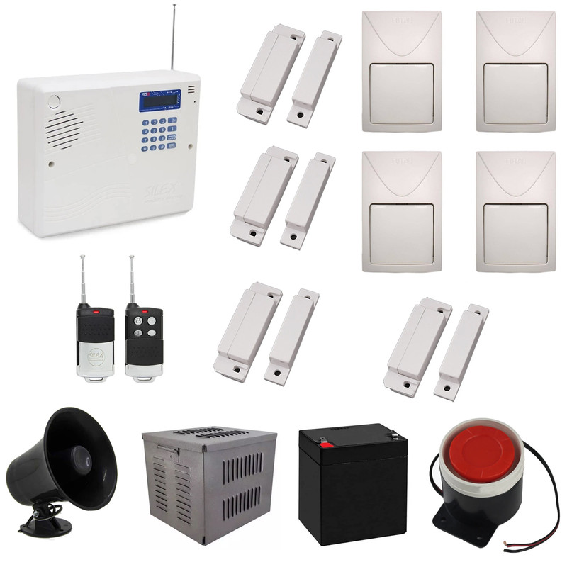 سیستم امنیتی دزدگیر سایلکس مدل SG8 - 805S کد Futal4 MGN4