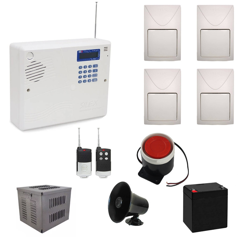 سیستم امنیتی دزدگیر سایلکس مدل SG8 - 805S کد Futal4