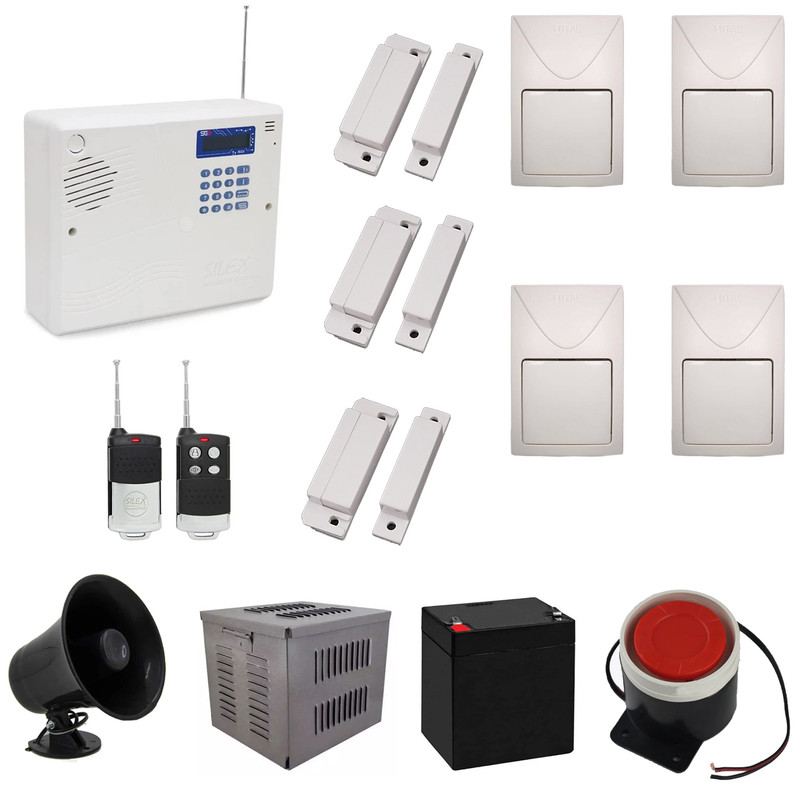 سیستم امنیتی دزدگیر سایلکس مدل SG8 - 805S کد Futal4 MGN3