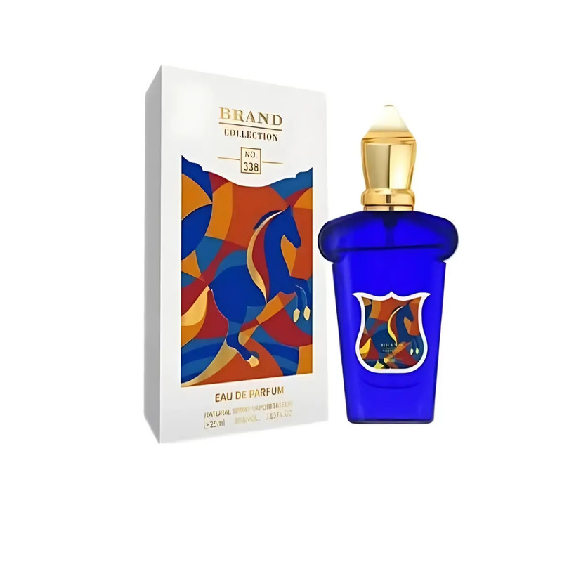 عطر جیبی مردانه برند کالکشن مدل 338 با رایحه شیرین حجم 25 میلی‌لیتر