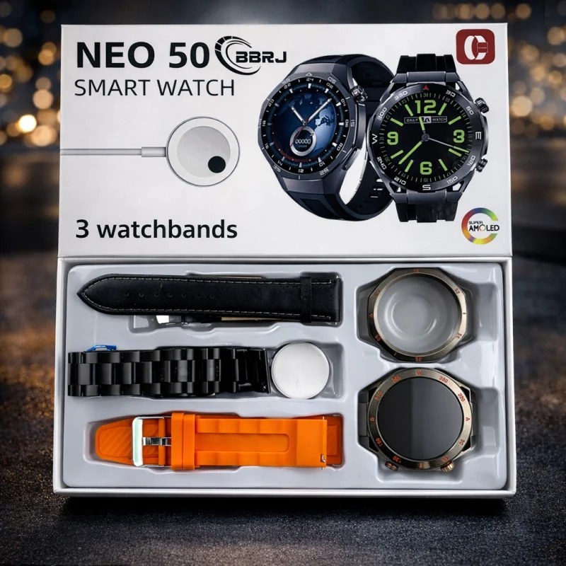ساعت هوشمند NEO 50با 3 بند اضافه