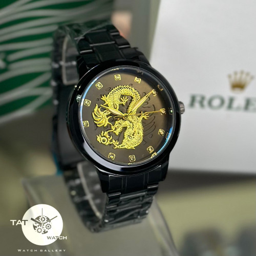 ساعت مردانه رولکس دراگون کیفیت بالا رنگ ثابت با گارانتی و جعبه ساعت مچی Rolex
