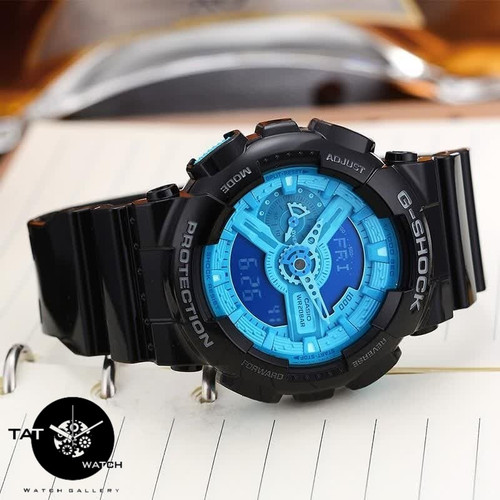 ساعت مچی جی شاک Ga110 ژاپن دوزمانه ساعت جهانی گارانتی رنگبندی جعبه ارسال رایگان G-Shock