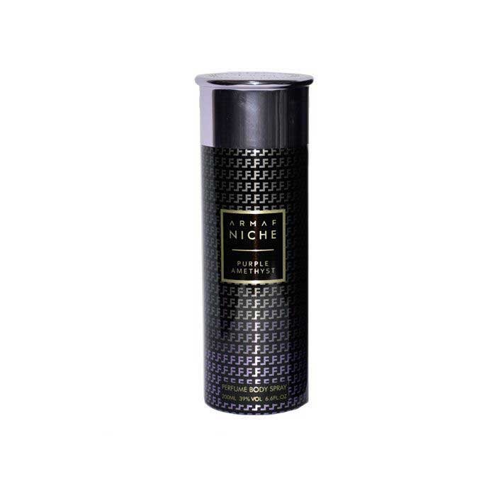 اسپری پرفیوم زنانه آرماف نیچه مدل Purple Amethyst حجم 200 میلی لیتر