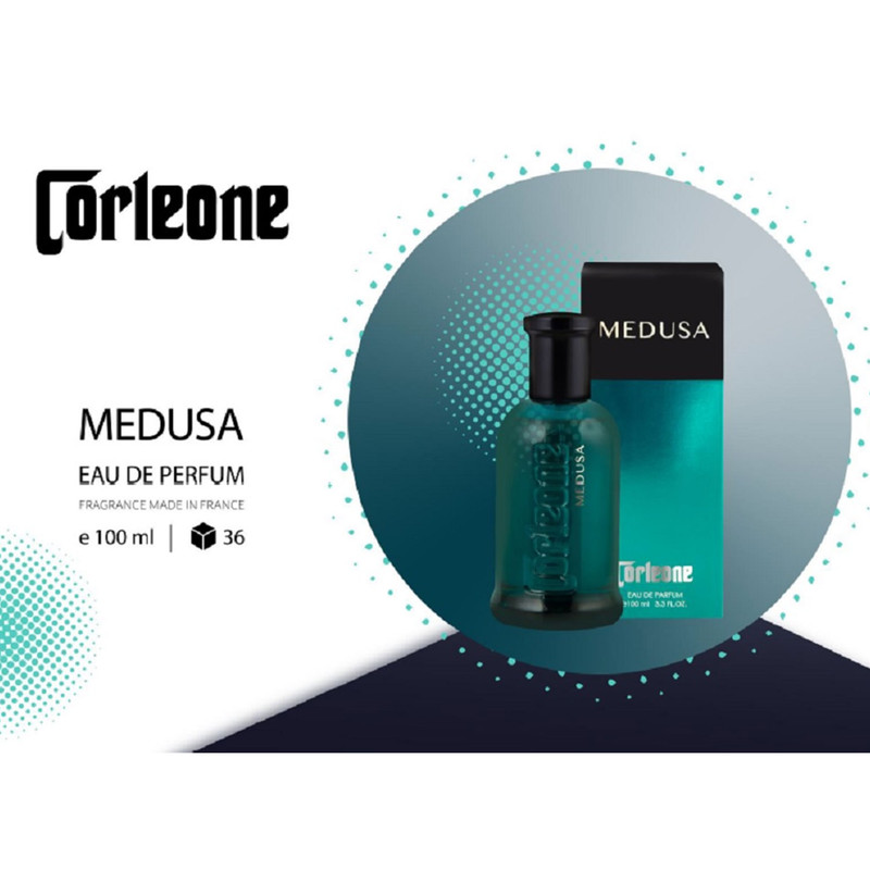 ادوپرفیوم زنانه کورلئونه مدل Medusa با رایحه خنک حجم 100 میلیلیتر