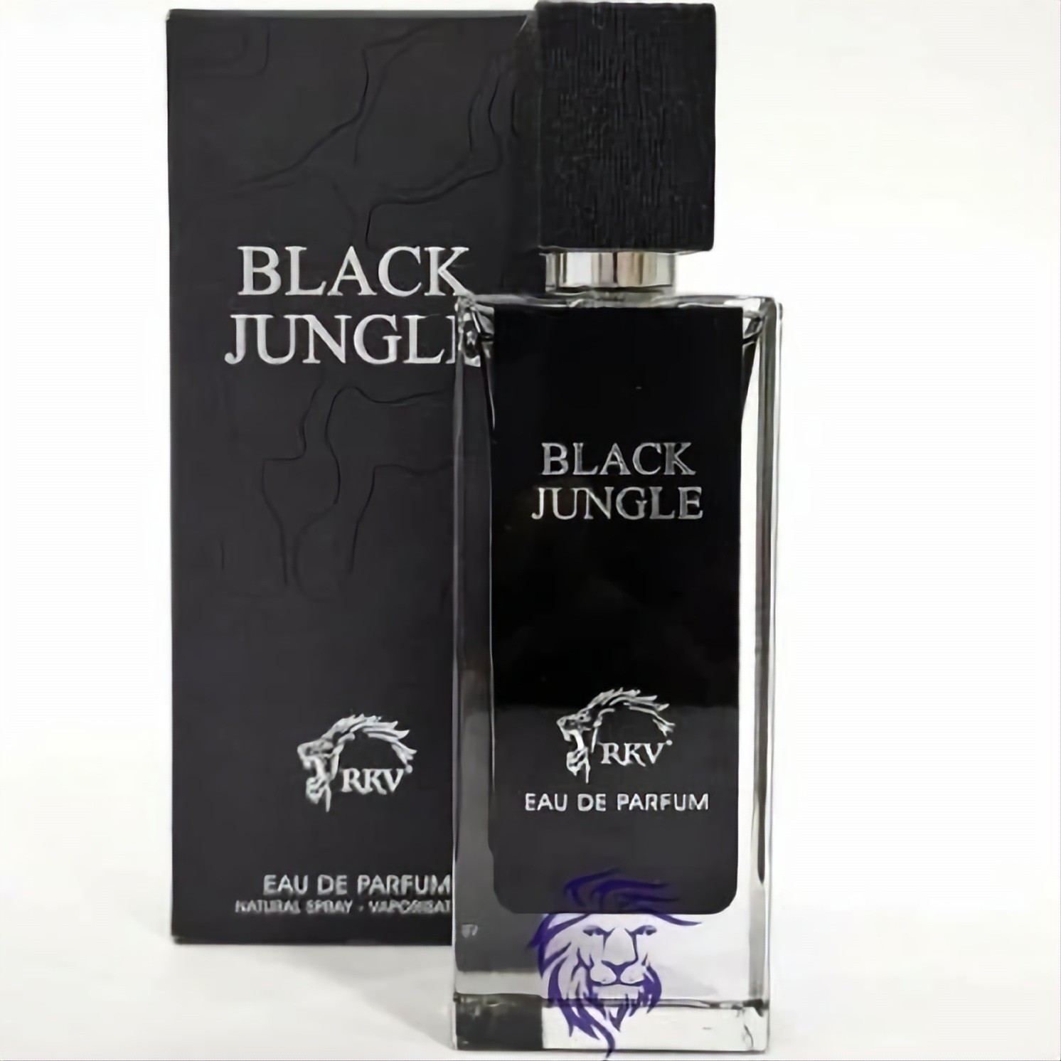ادوپرفیوم آر کی وی بلک جانگل RKV Black Jungle زنانه و مردانه حجم 80 میلی لیتر