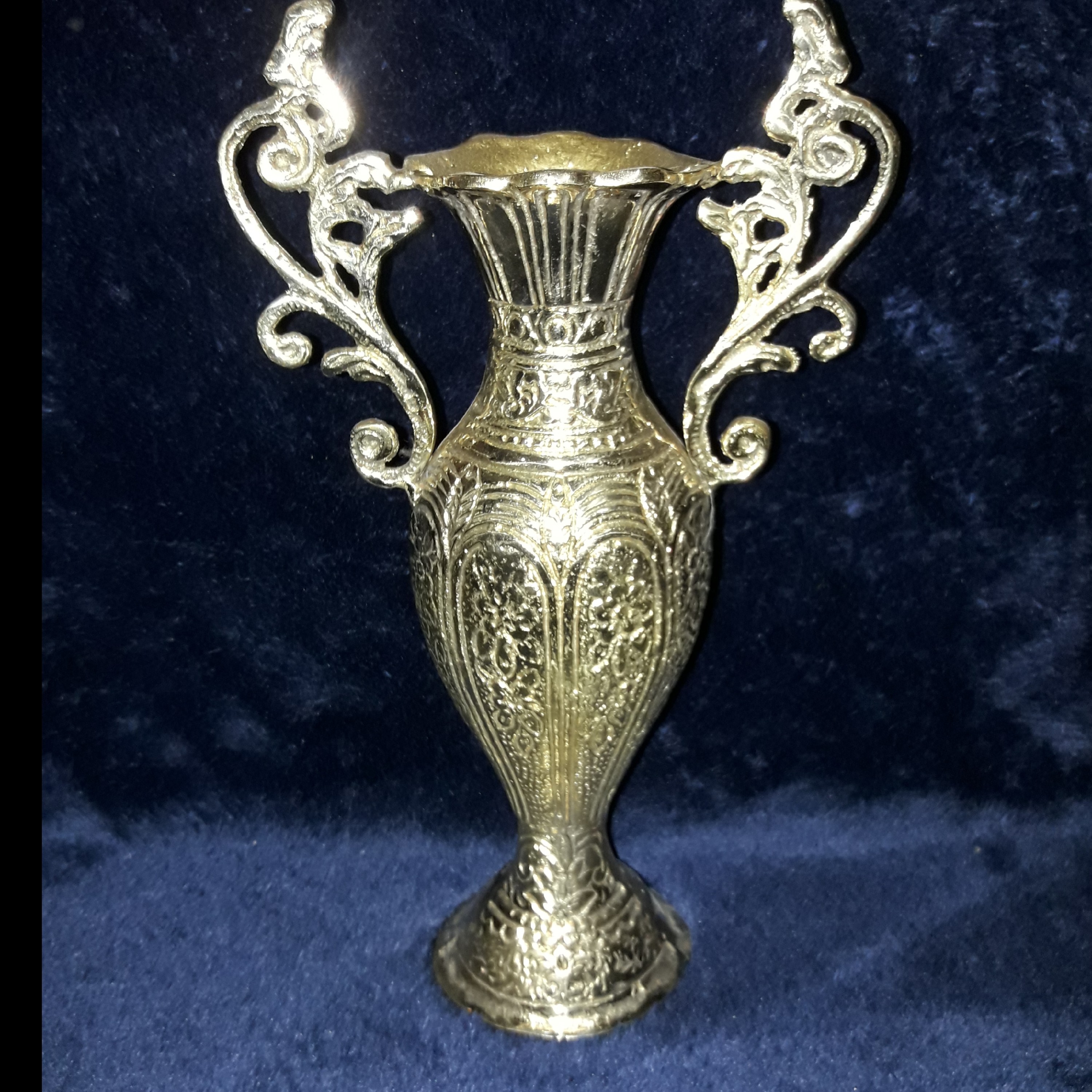 گلدان رومیزی برنزی،کد155