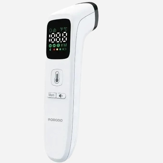 تب سنج دیجیتال پورودو مدل PDFCIR202WH Porodo LiveOn - MULTI-MODE THERMOMETER LED Display