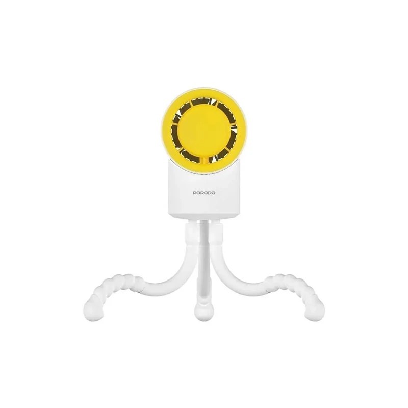 مینی پنکه دستی و رومیزی شارژی پرودو مدل Porodo Coolflex Mini Handheld Fan PDF35A