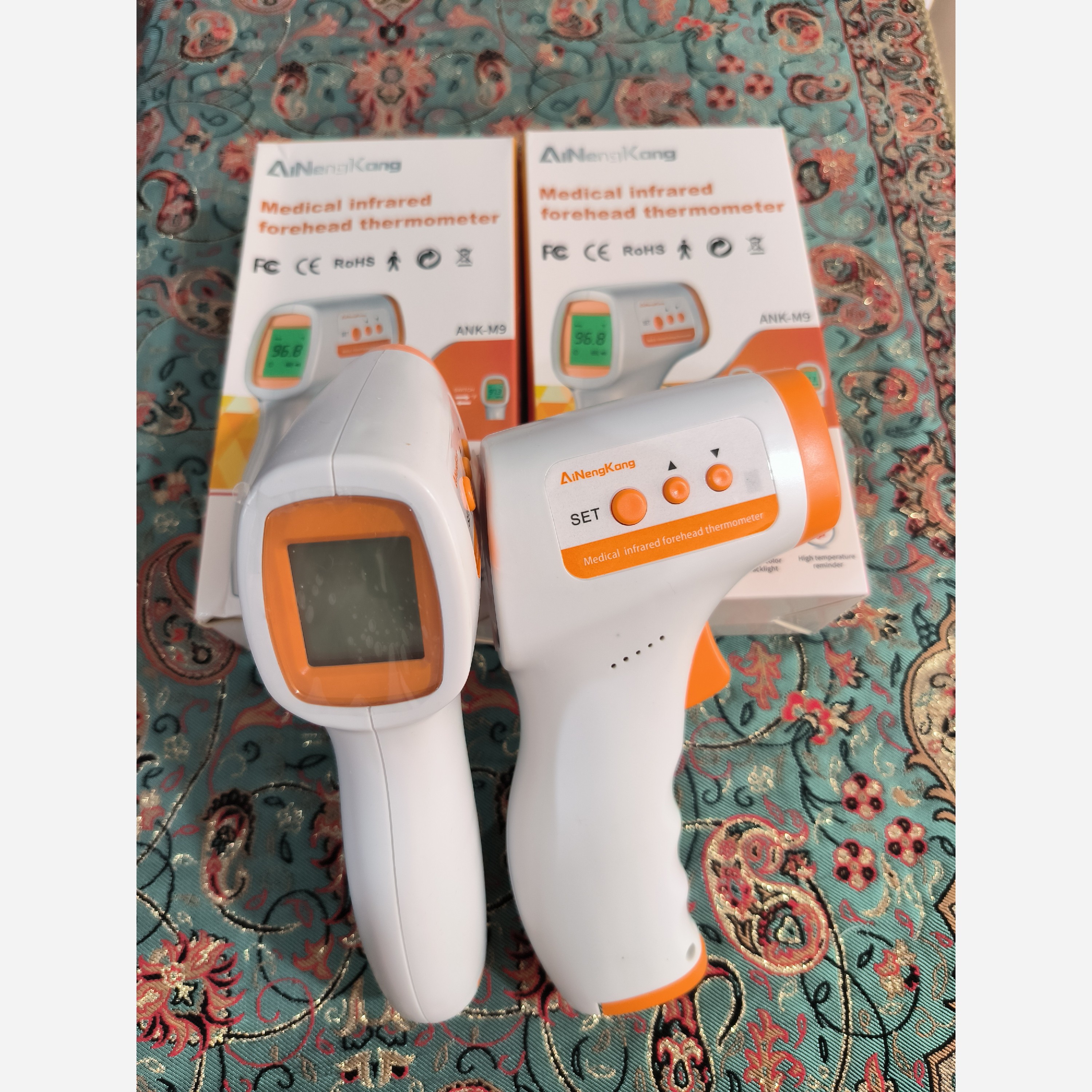 تب سنج تفنگی لیزری