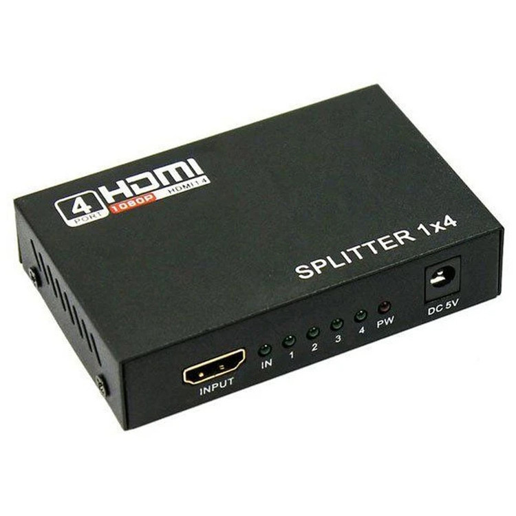 اسپلیتر 1 به 4 HDMI مدل HDTV1.4 4K