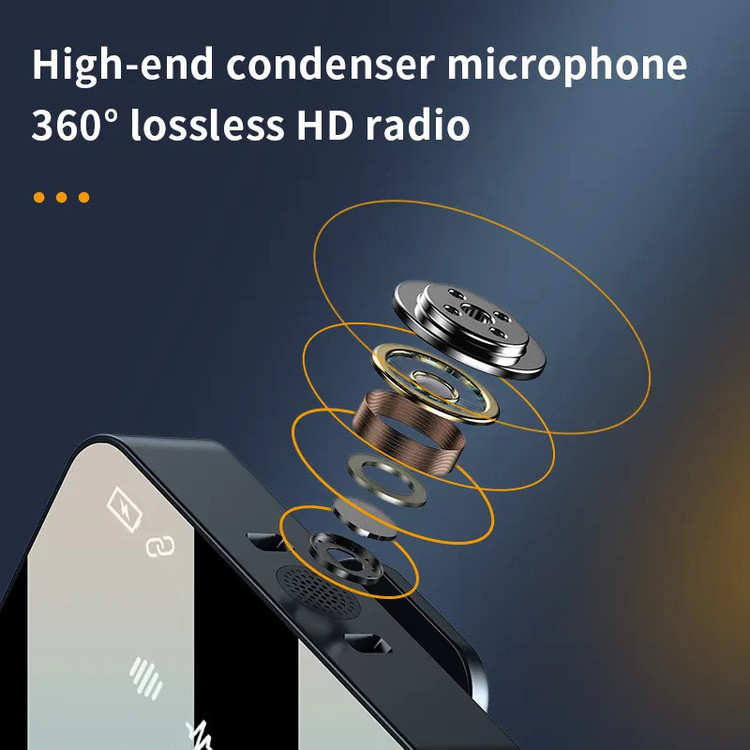 ست میکروفن یقه ای بی سیم مدل SX85 Dual Mic Iphone