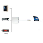 هاب 3 پورت USB-C مدل MUL TIPOPR