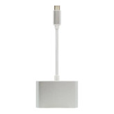 مبدل USB-C به HDMI/VGA مدل ph3206