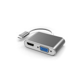 مبدل USB-C به HDMI/VGA مدل ph3206