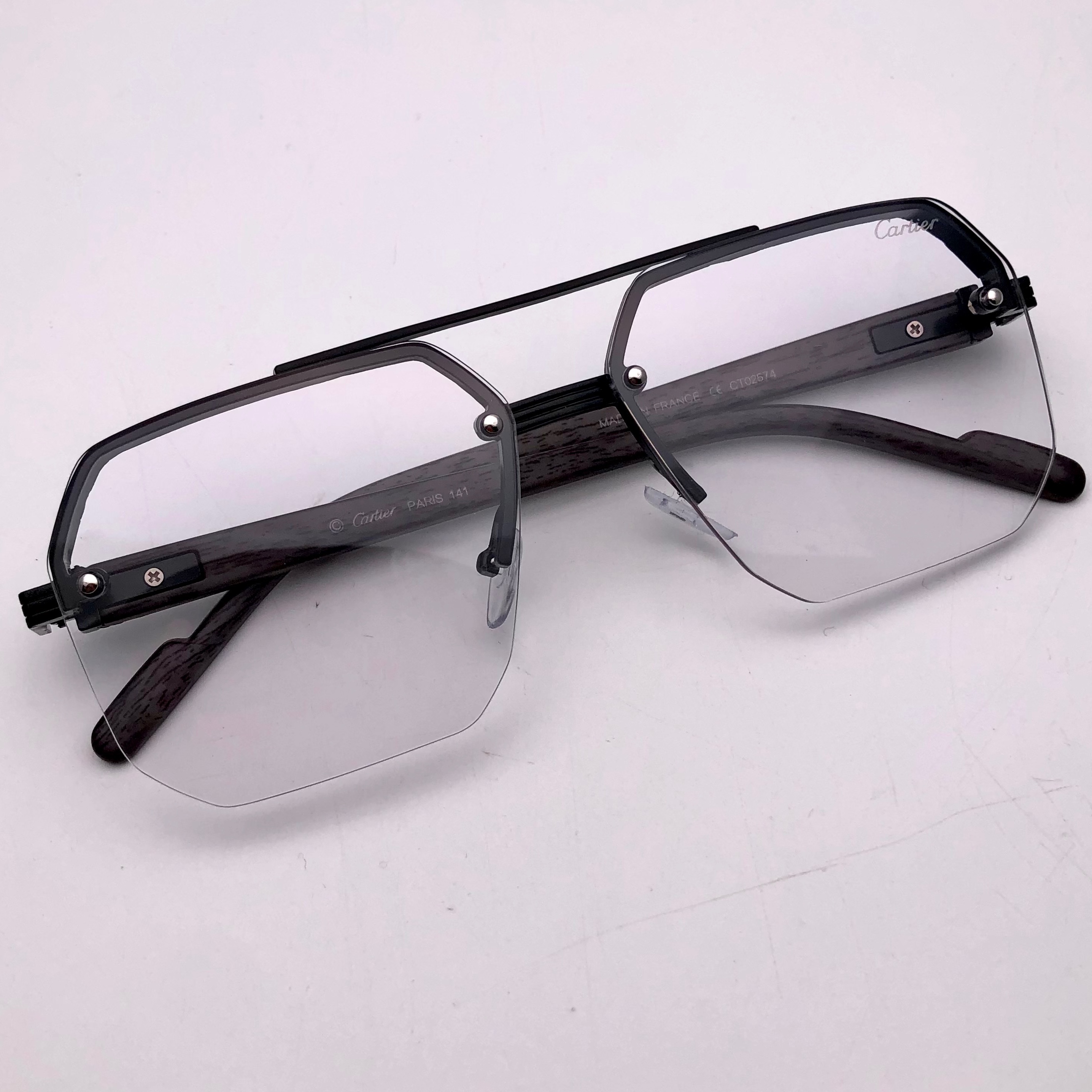 عینک مردانه فتوکرومیک از Cartier