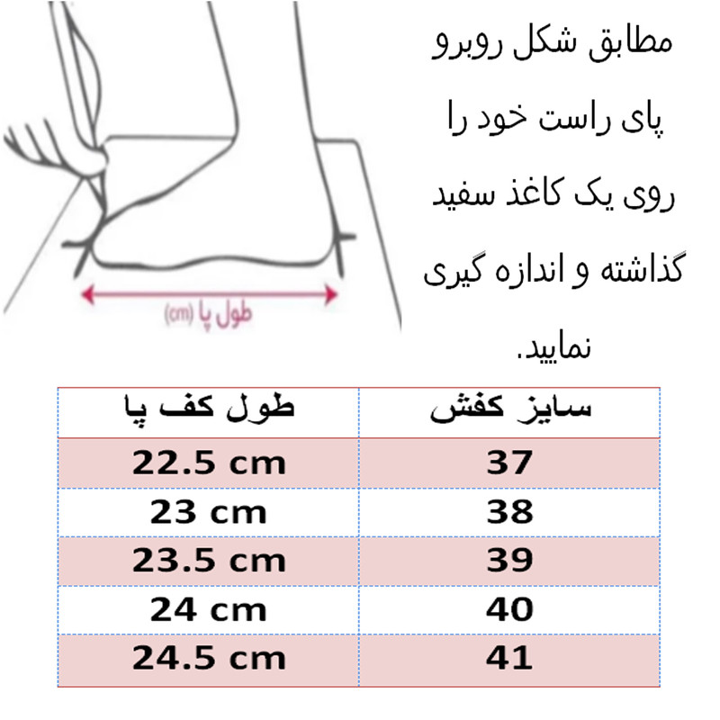 کفش روزمره زنانه مدل دراگون کد C-8852