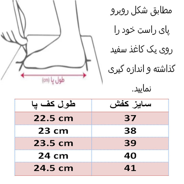 کفش روزمره زنانه مدل دراگون کد C-8852