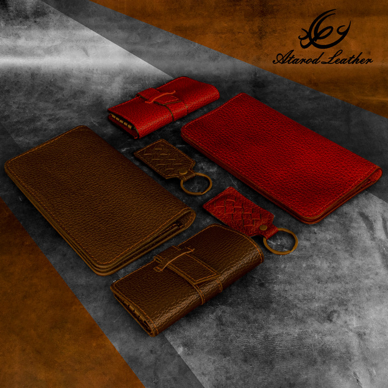 ست هدیه چرم عطارد مدل A17