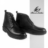 نیم بوت مردانه چرم عطارد مدل چرم طبیعی کد SH25