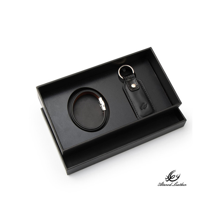 ست هدیه چرم عطارد مدل چرم طبیعی کد A129
