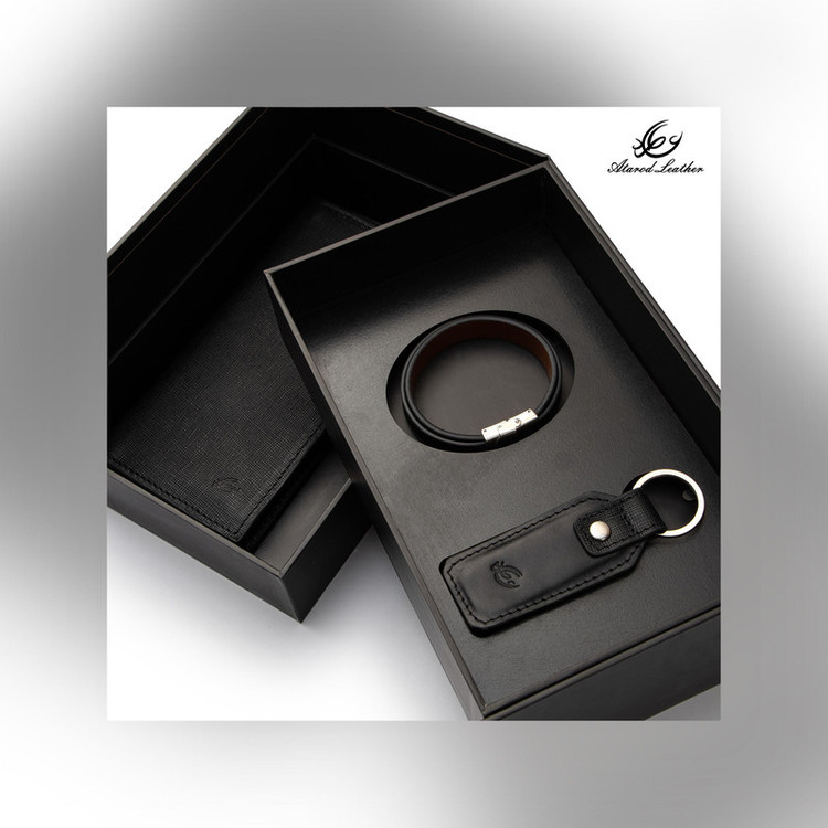 ست هدیه چرم عطارد مدل چرم طبیعی کد A132