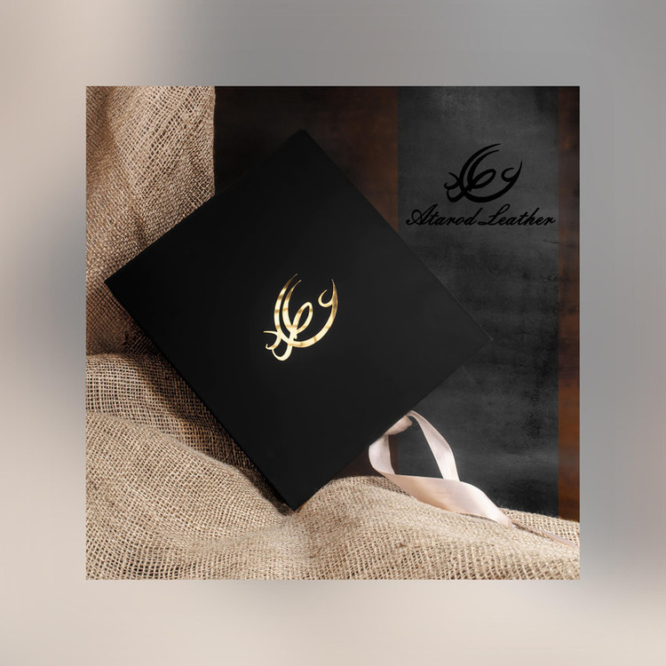 ست هدیه مردانه چرم عطارد مدل چرم طبیعی کد A50
