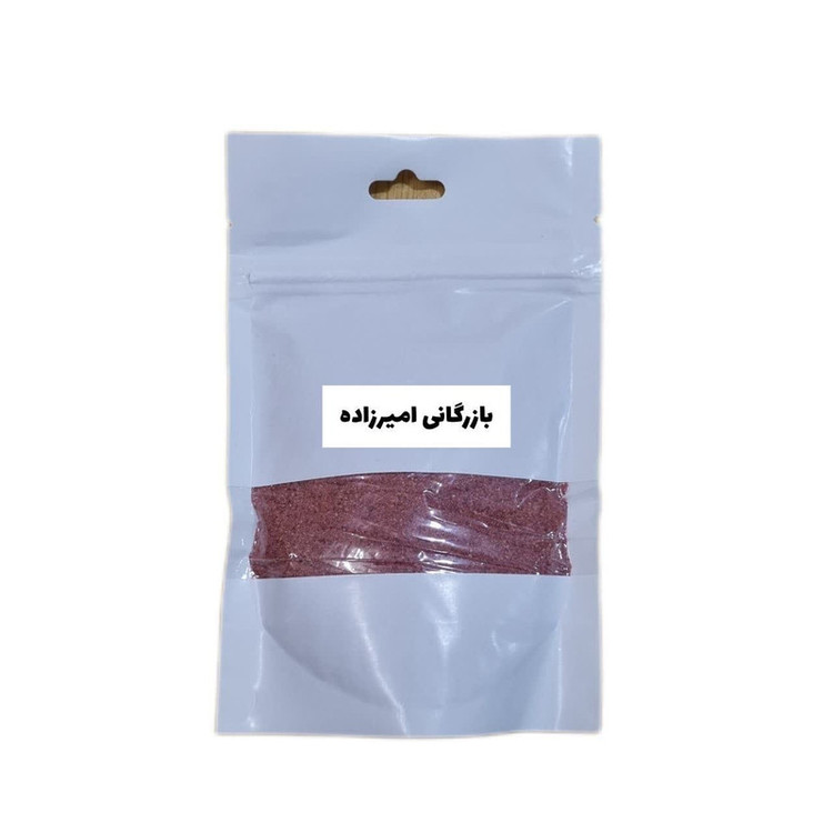پودر سماق قرمز ممتاز امیرزاده گرو - 500 گرم