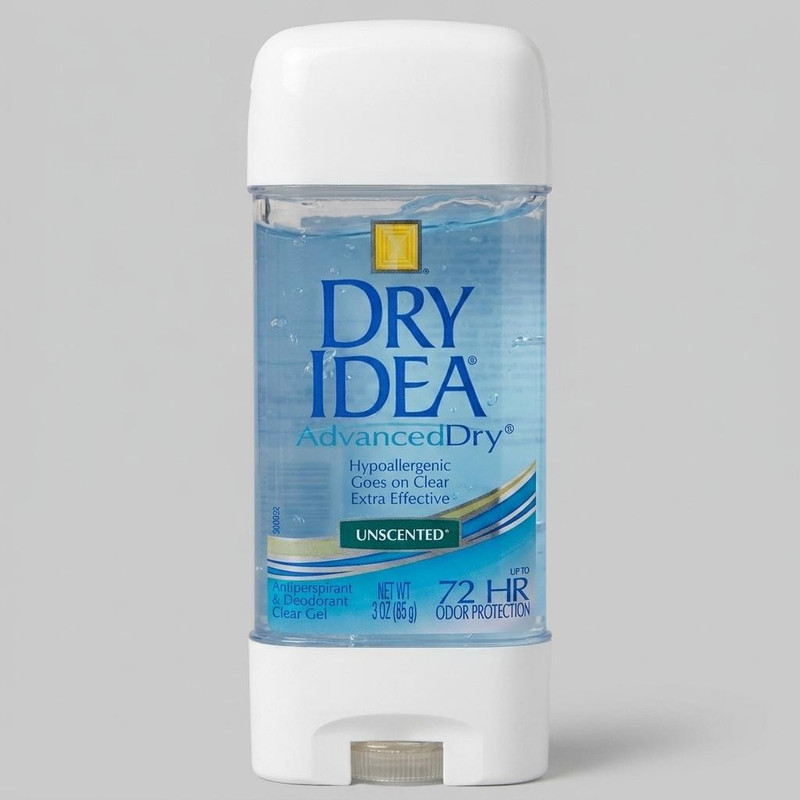 ژل شفاف ضد تعریق درای آیدیا مدل UNSCENTED وزن 85 گرم