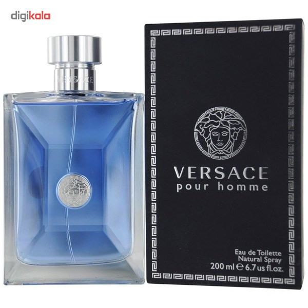 ادو تویلت مردانه ورساچه مدل Versace Pour Homme حجم 200 میلی لیتر
