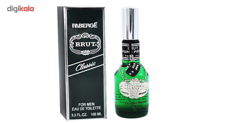 ادوتویلت مردانه فابرگ مدل BRUT CLASSIC NEW EDITION حجم 100 میلی لیتر