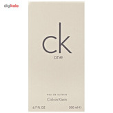ادو تویلت مردانه کلوین کلاین CK One حجم 200ml