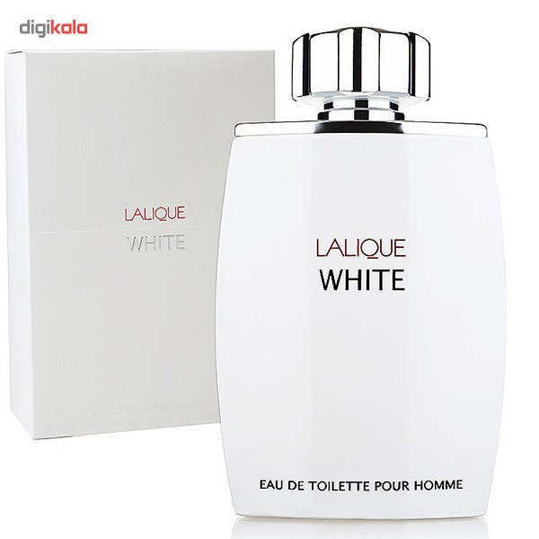 ادو تویلت مردانه لالیک مدل White حجم 125 میلی لیتر