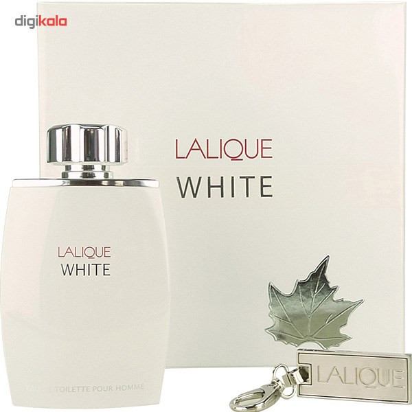 ادو تویلت مردانه لالیک مدل White حجم 125 میلی لیتر