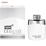 ادو تویلت مردانه مون بلان مدل Legend Spirit حجم 100 میلی لیتر