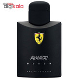 ادو تویلت مردانه فراری Scuderia Black حجم 125 میلی لیتر