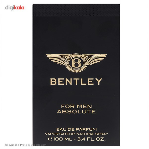 ادو پرفیوم مردانه بنتلی مدل For Men Absolute حجم 100 میلی لیتر