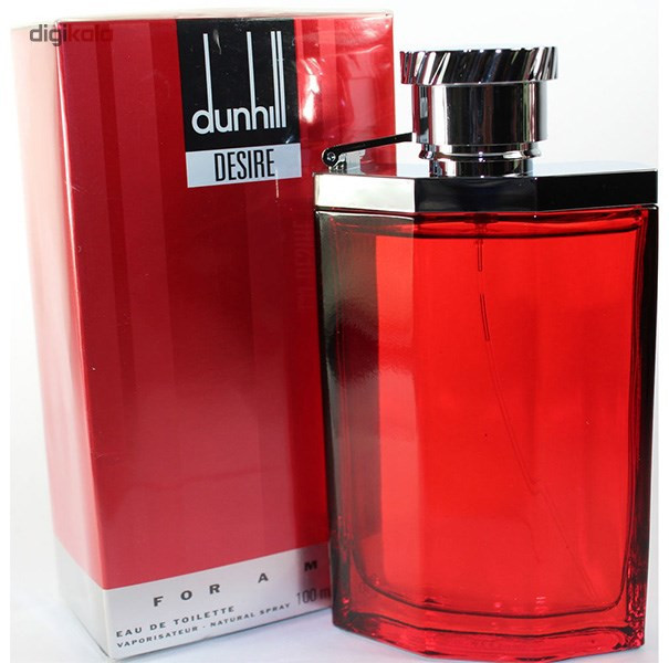 ادو تویلت مردانه دانهیل مدل Desire Red حجم 100 میلی لیتر