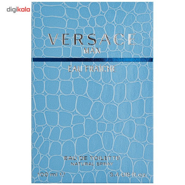ادو تویلت مردانه ورساچه مدل Versace Man Eau Fraiche حجم 100 میلی لیتر