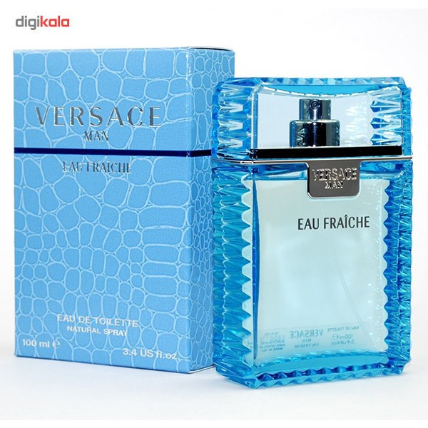 ادو تویلت مردانه ورساچه مدل Versace Man Eau Fraiche حجم 100 میلی لیتر
