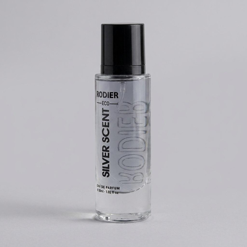 عطر جیبی مردانه رودیر مدل سیلور سنت حجم 30 میلی لیتر