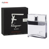 ادو تویلت مردانه سالواتوره فراگامو مدل F By Ferragamo Black حجم 100 میلی لیتر