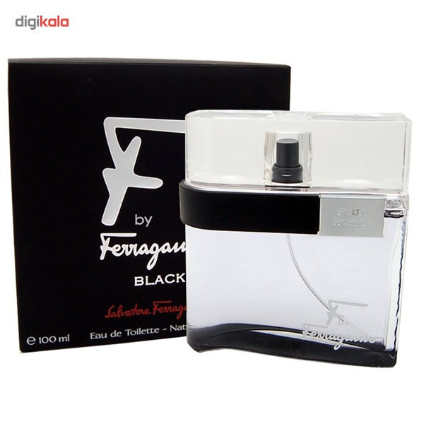 ادو تویلت مردانه سالواتوره فراگامو مدل F By Ferragamo Black حجم 100 میلی لیتر